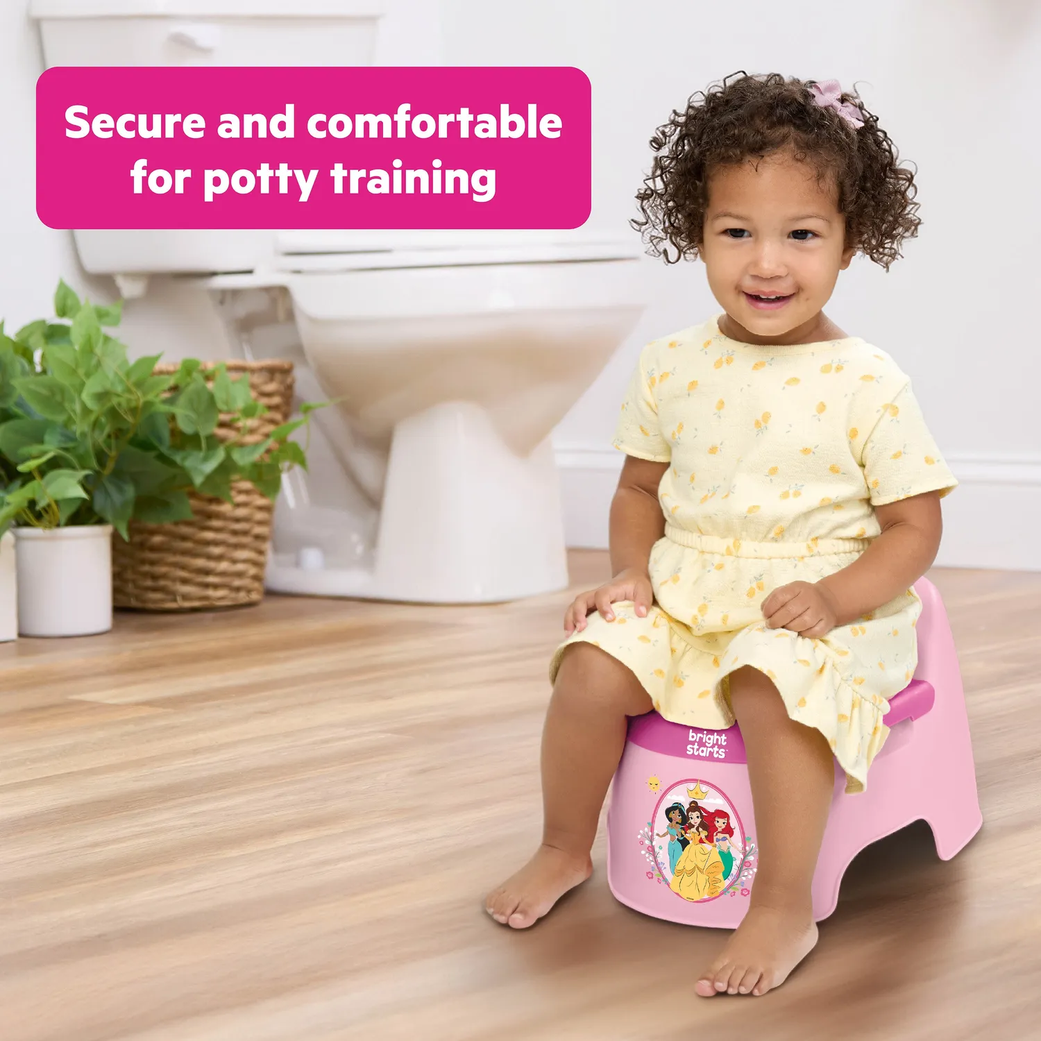 Bright Starts Disney Princess Full Comfort Töpfchen Rosa