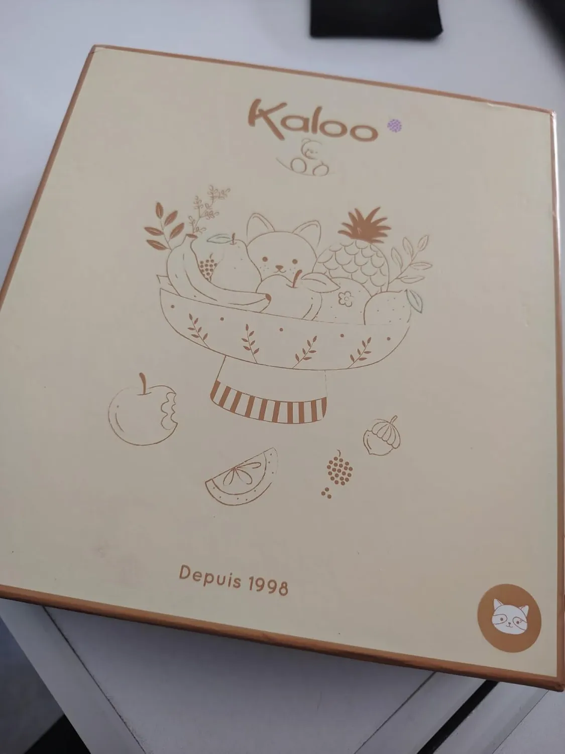 Kaloo Eichhörnchen Babyball 23 cm Beissring