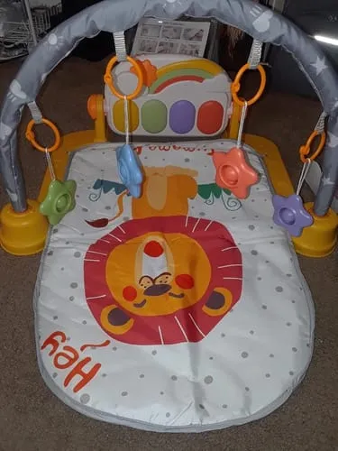 TUMAMA Baby Play Gym TM243 Spieldecke Tiger Klavier