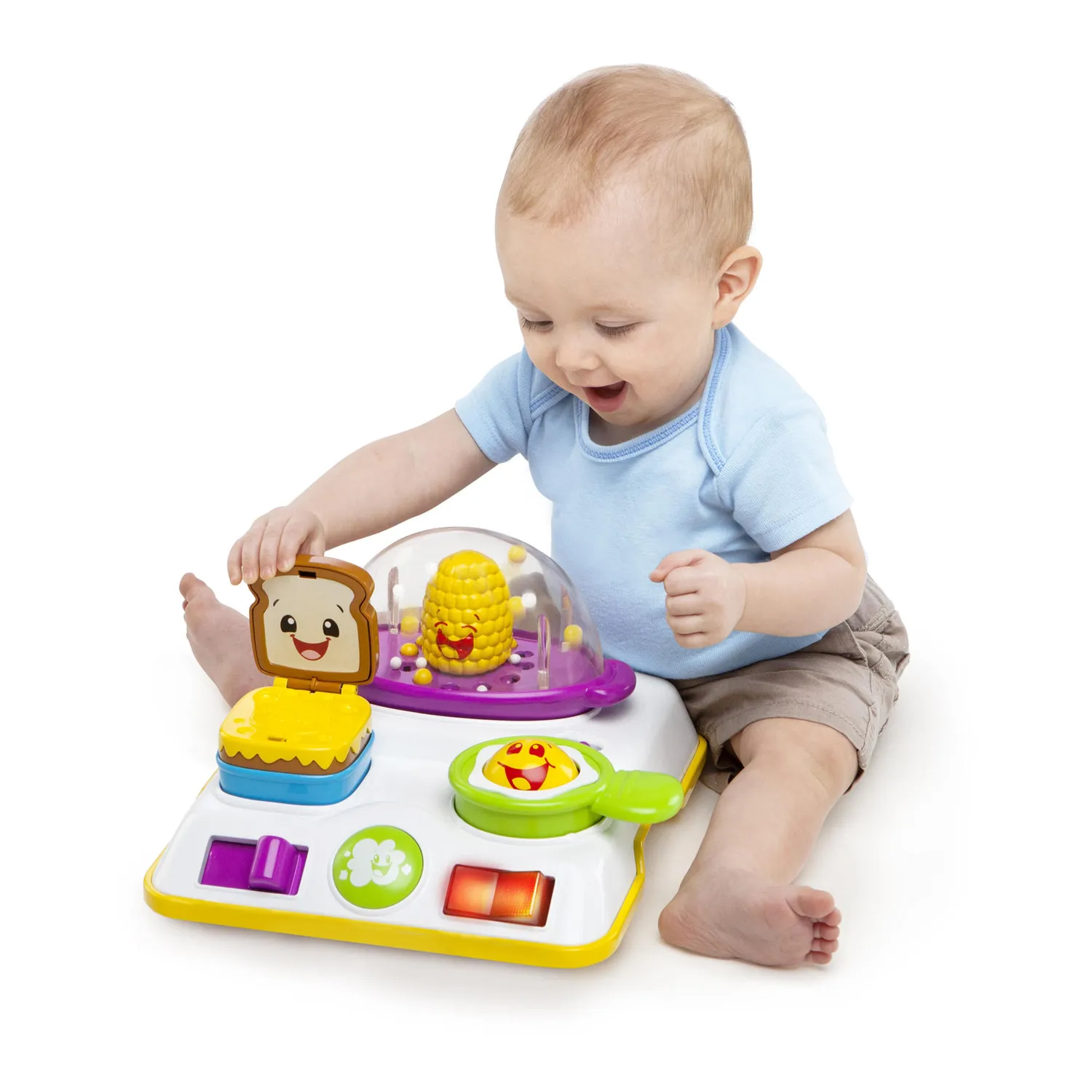 Bright Starts Giggling Gourmet 4-in-1 Shop n Cook Walker Lauflernwagen