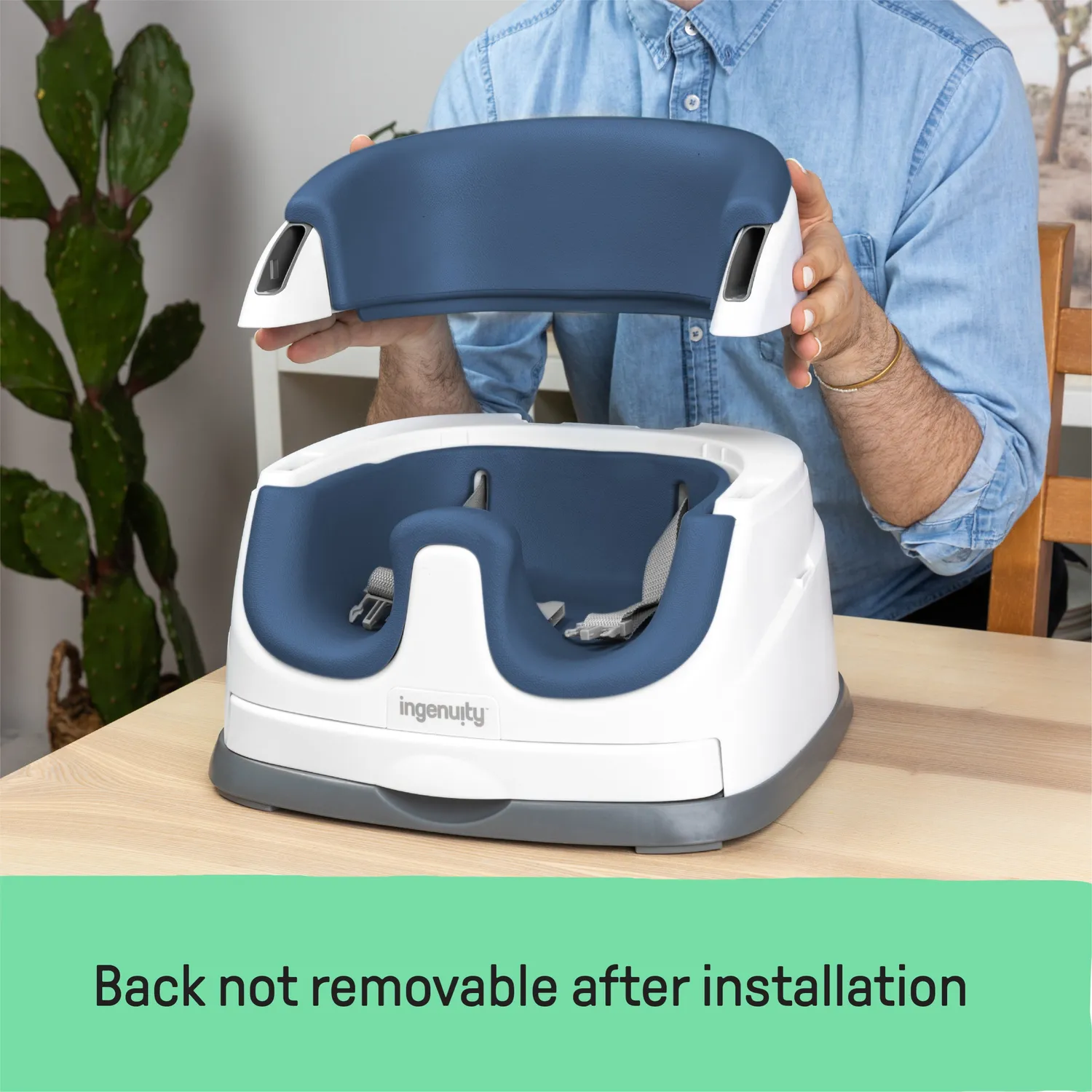 Ingenuity Baby Base 2-in-1 Boostersitz Night Sky
