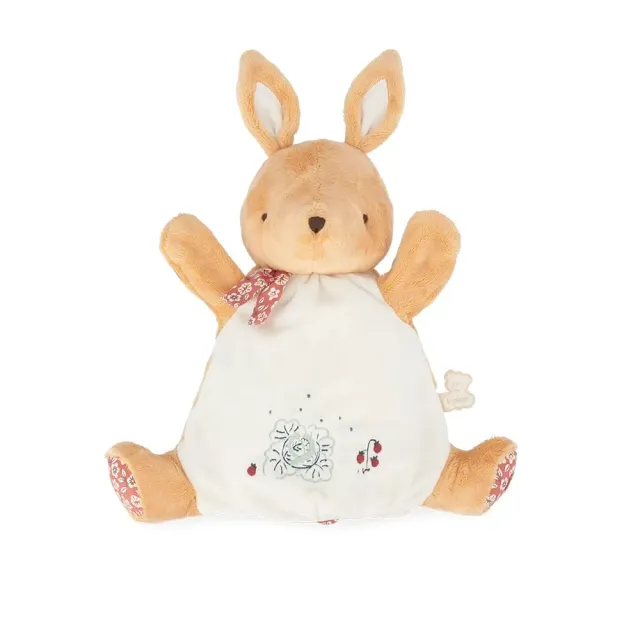 Kaloo Petites Chansons K210005 Handpuppe Hase Braun 24 cm