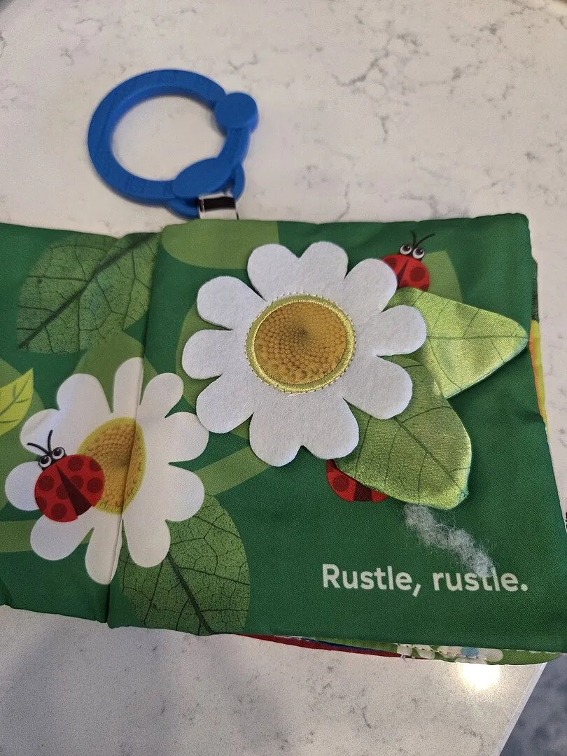Baby Einstein Nature Sounds Stoffbuch Softbuch mit Rassel ab 0 Monate