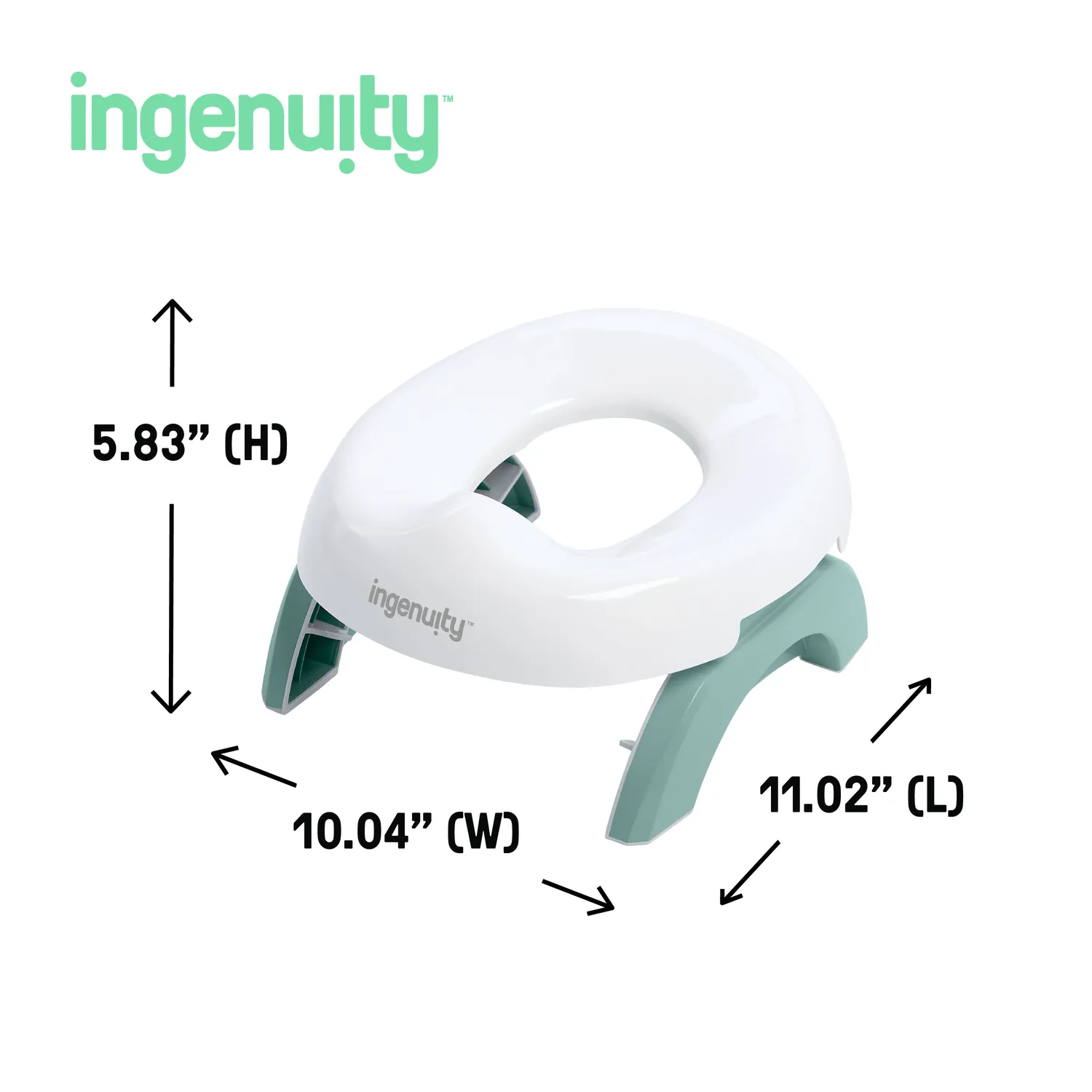 Ingenuity My Travel Potty Reisetöpfchen 2-in-1 mit Beutel