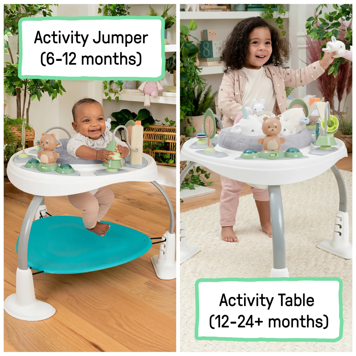 Ingenuity Spring Sprout 2-in-1 Jumper Spielcenter verstellbar
