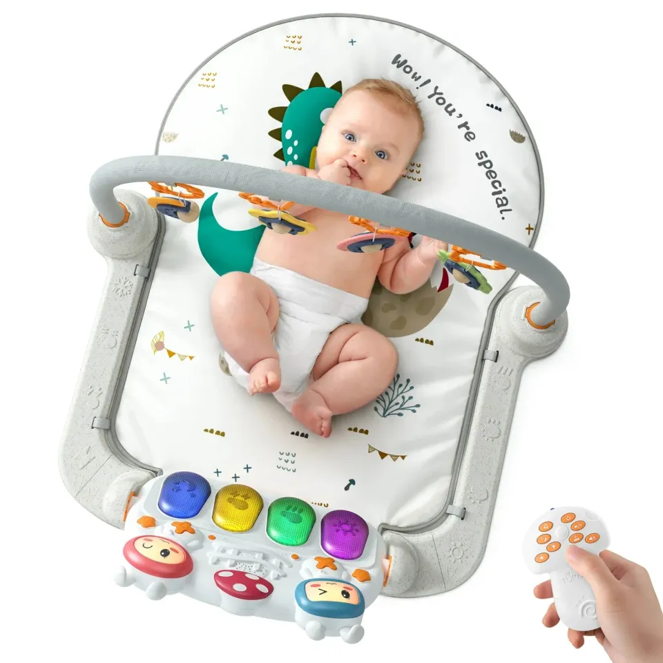 TUMAMA TM242 Spielbogen Matte mit Piano und Licht