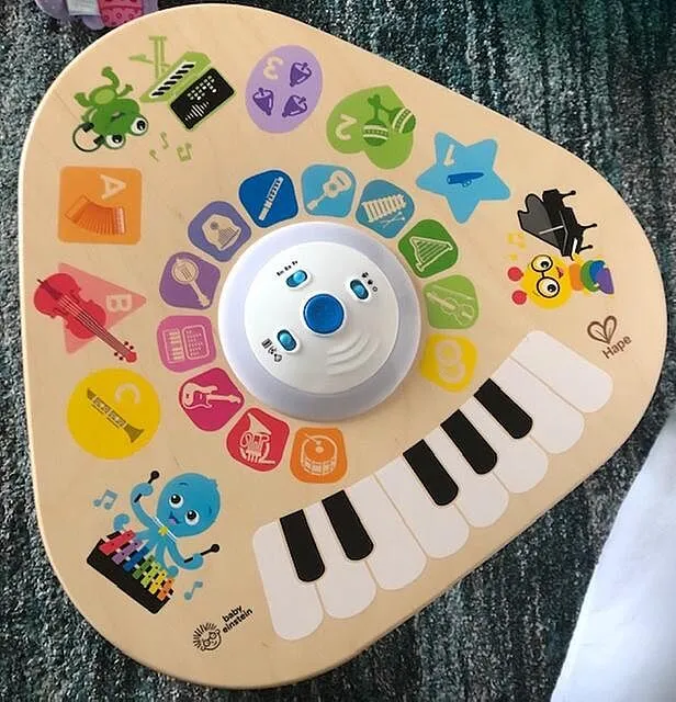 Baby Einstein Clever Composer Tune Table Spieltisch Holz