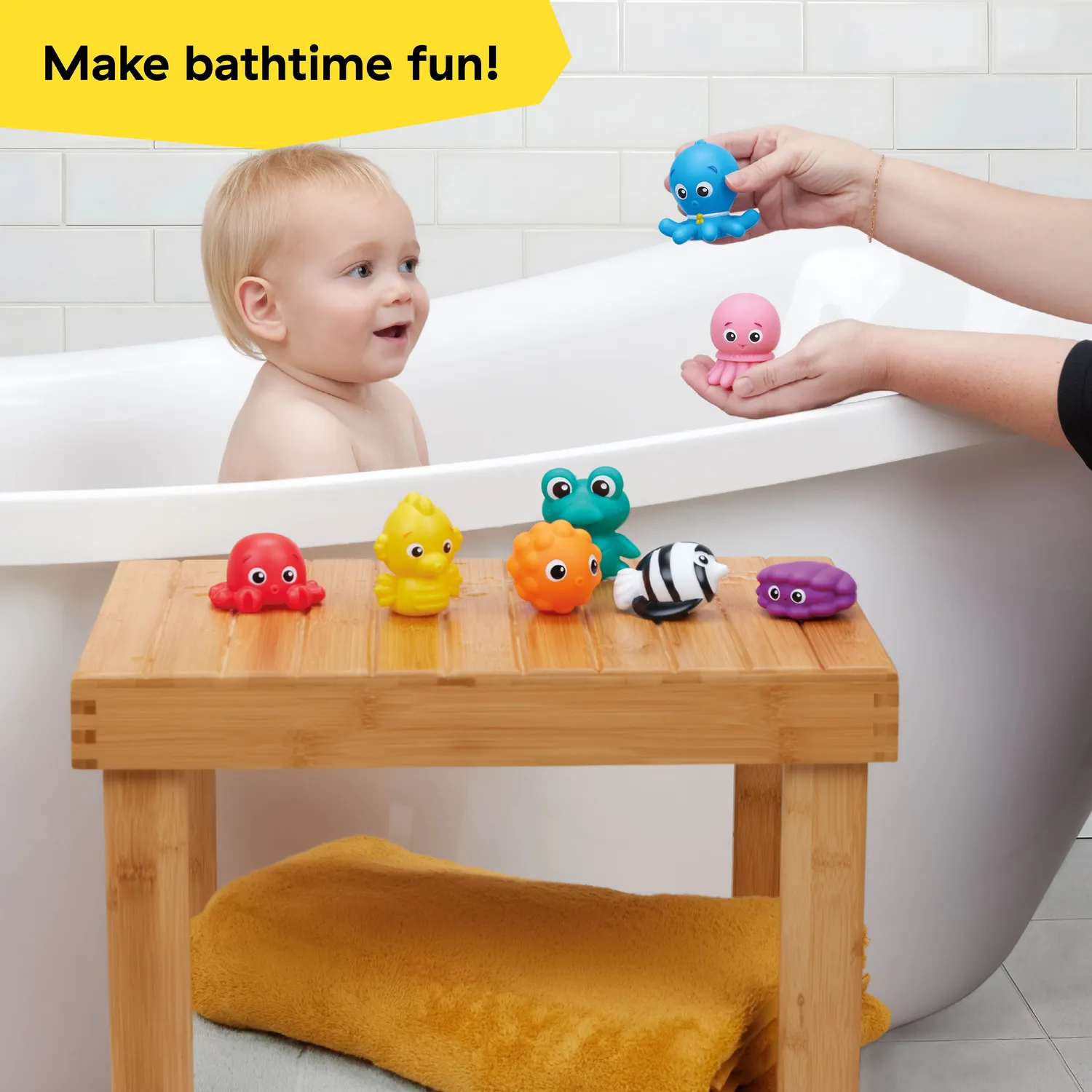 Baby Einstein Ocean Explorers Badespielzeug 8er-Set Sea Friends