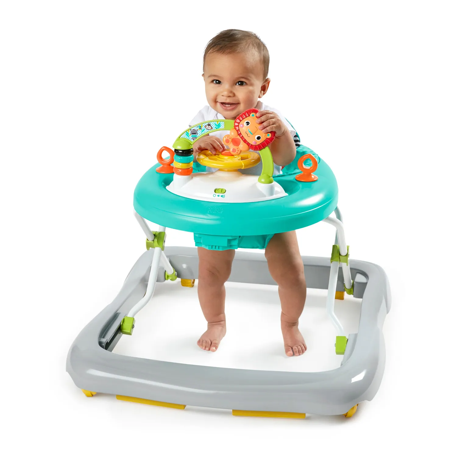 Bright Starts Zig Zag Zebra Lauflernwagen klappbar