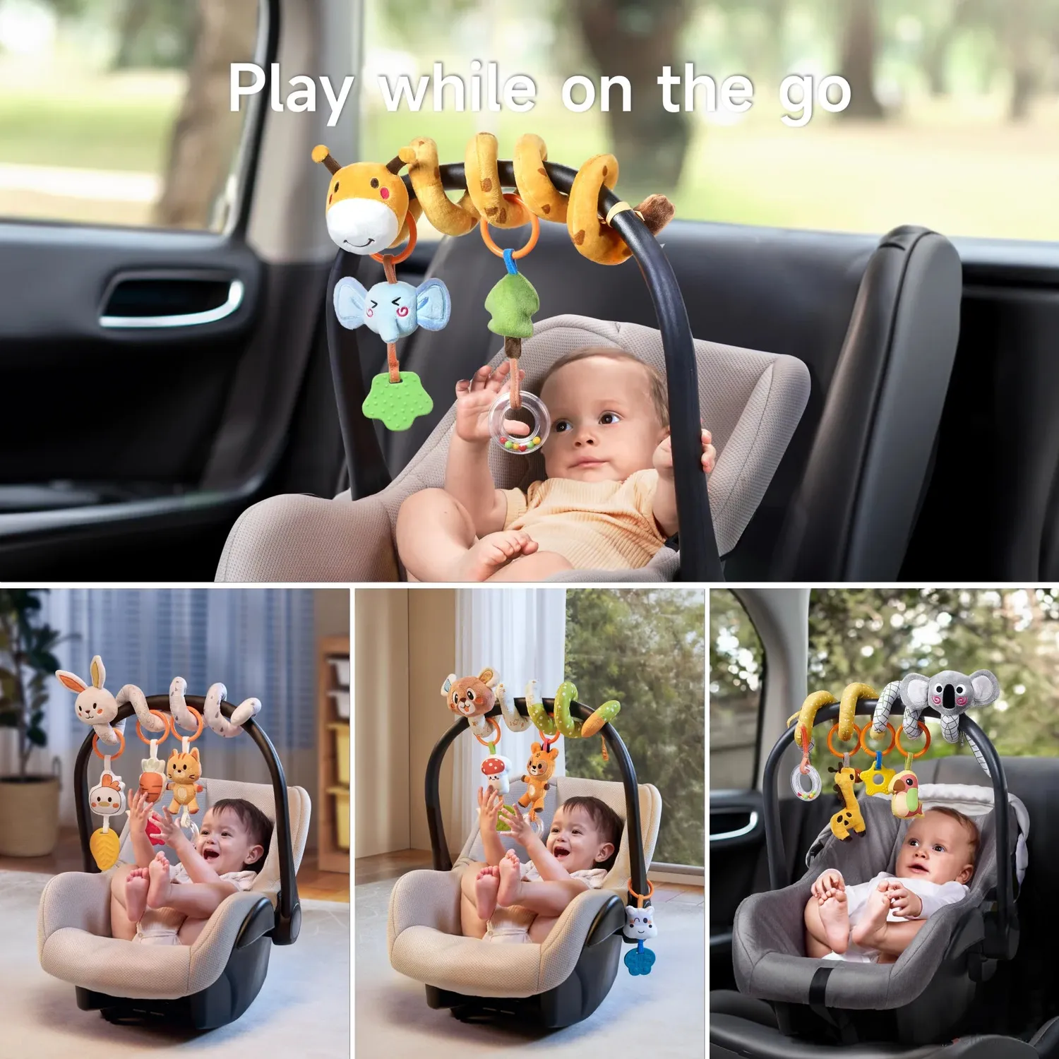 TUMAMA TM337 Spielbogen Rassel mit Beissring
