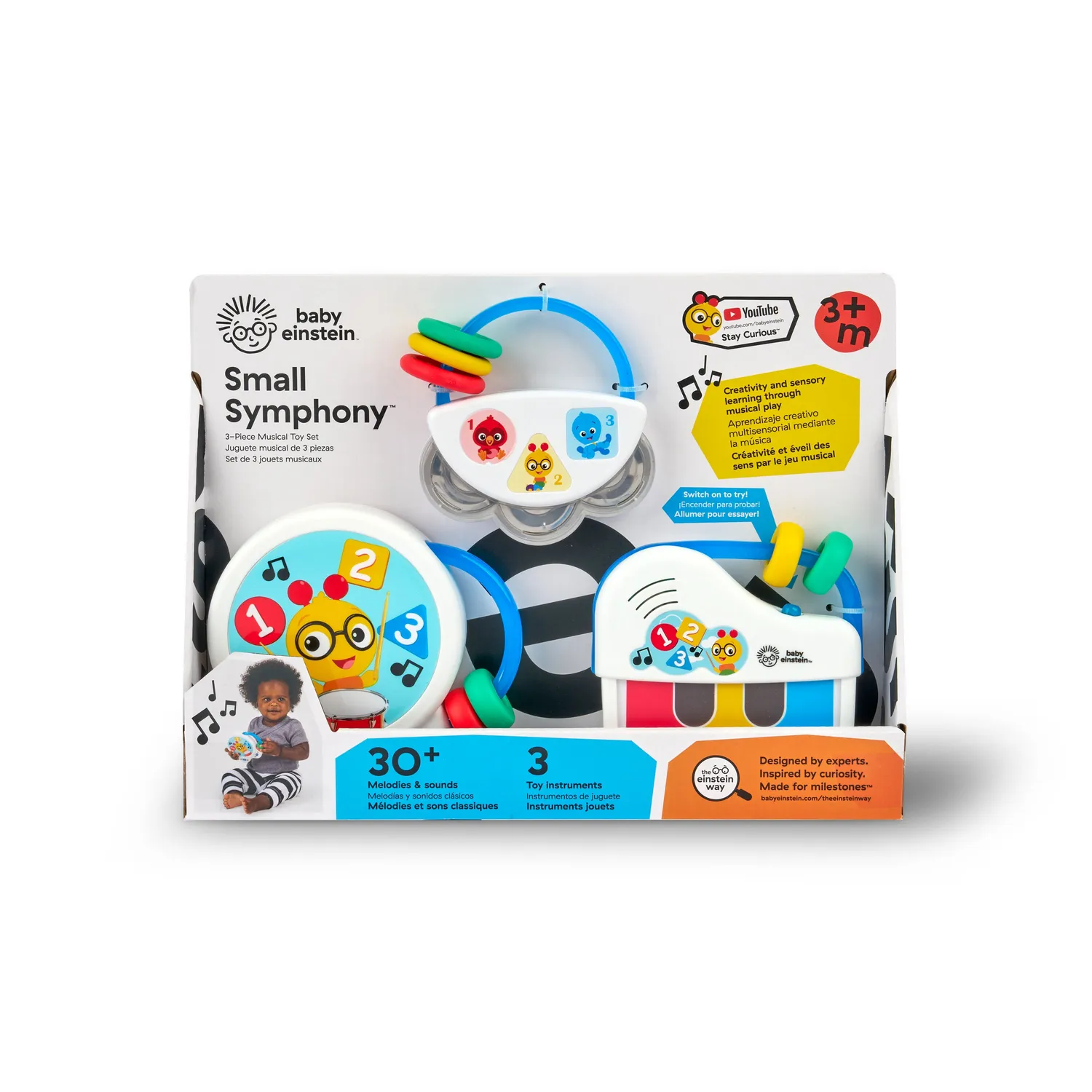 Baby Einstein Small Symphony Musikspielzeug-Set 3-teilig ab 3 Monaten
