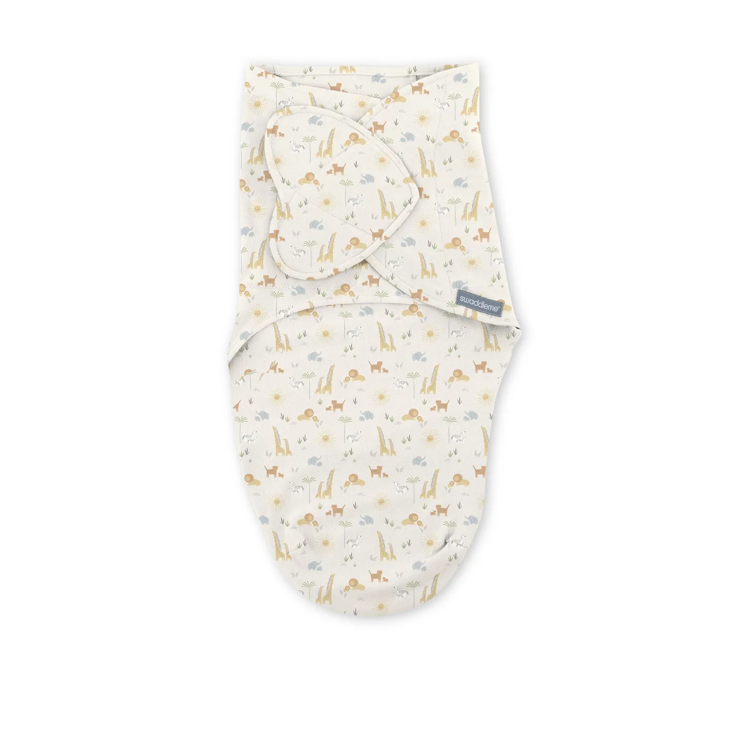 SwaddleMe Monogram Safari Pucktuch 3er-Pack Baumwolle