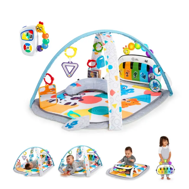 Baby Einstein Kickin Tunes Spieldecke mit Piano Bundle
