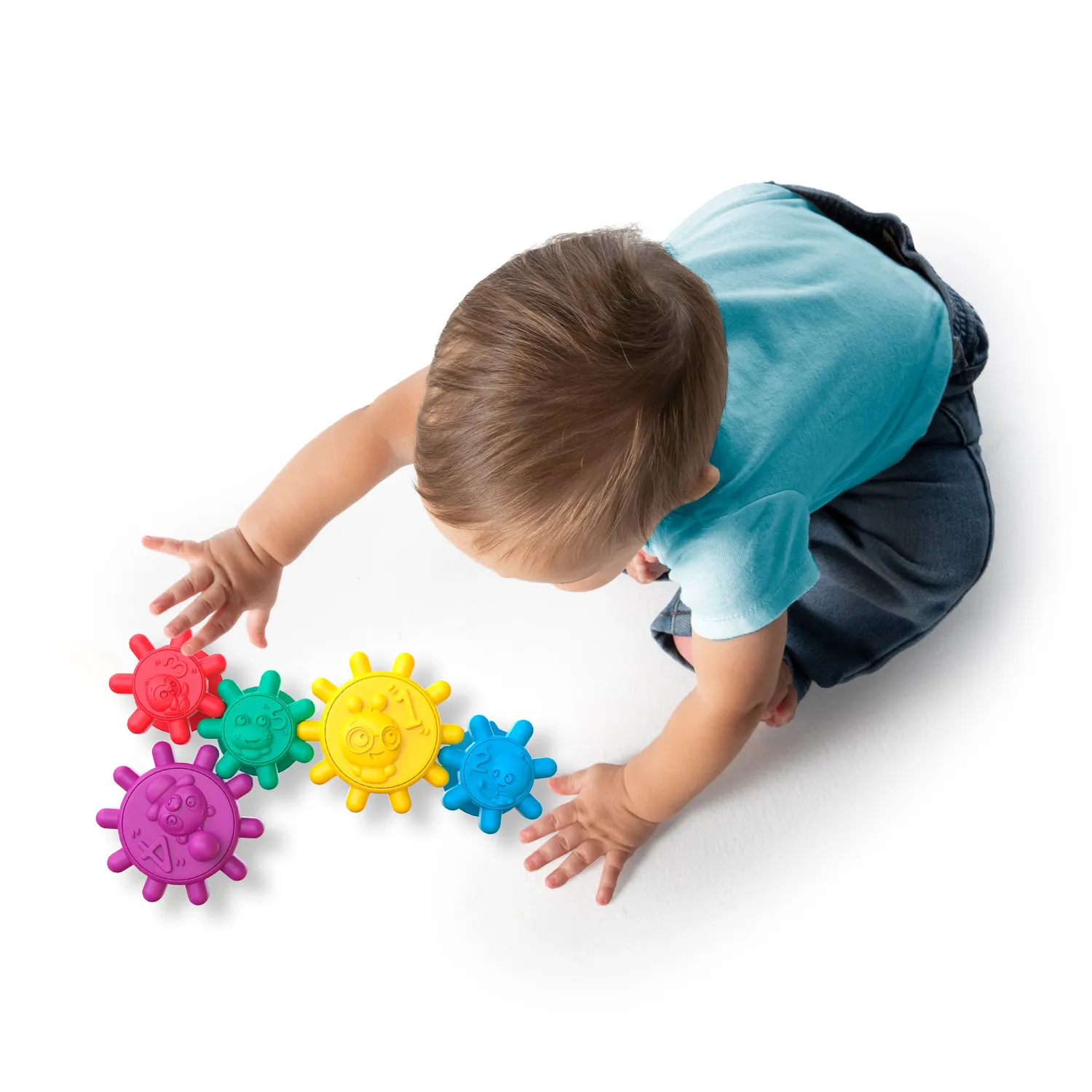 Baby Einstein Gears of Discovery Badespielzeug 5-tlg Saugnapf