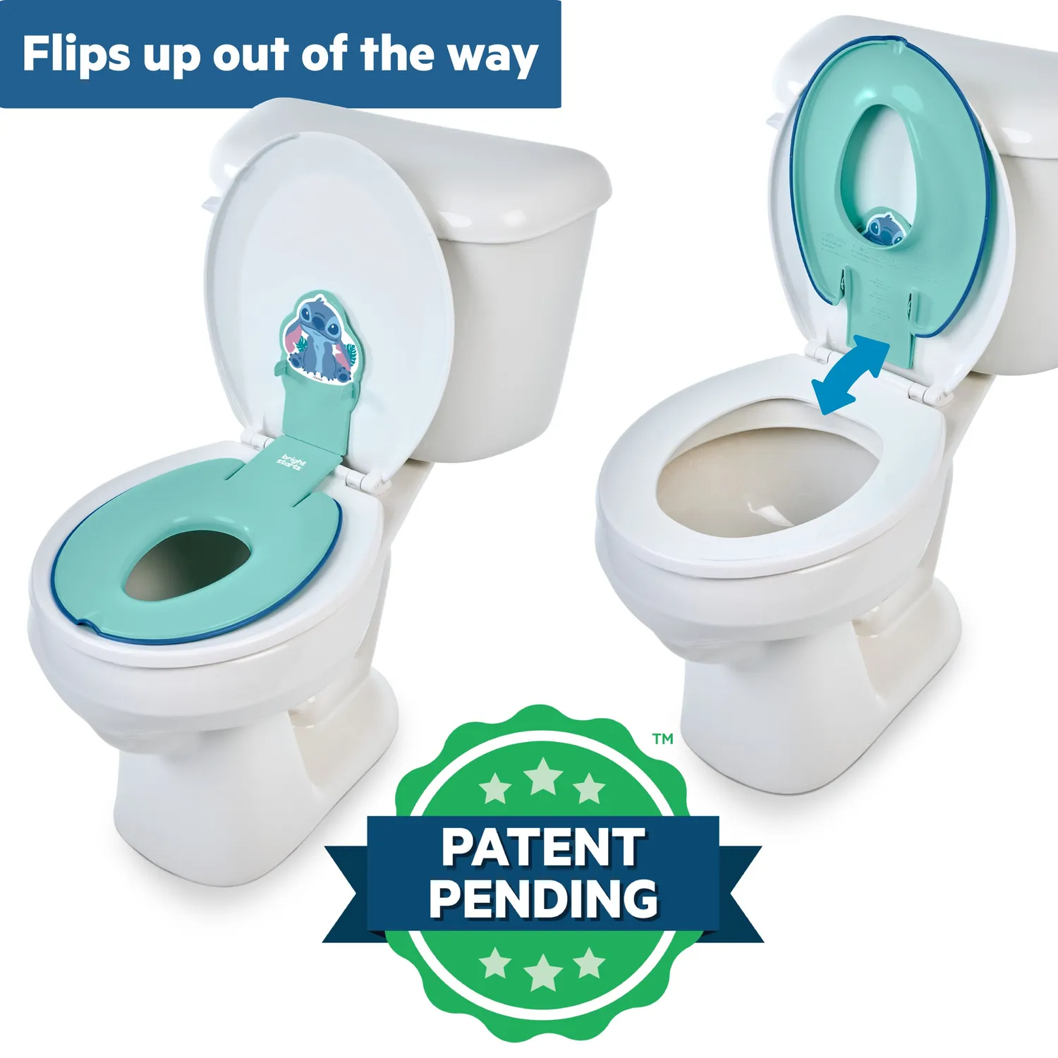 Disney Baby Stitch Flip & Sit Töpfchensitz Toilette