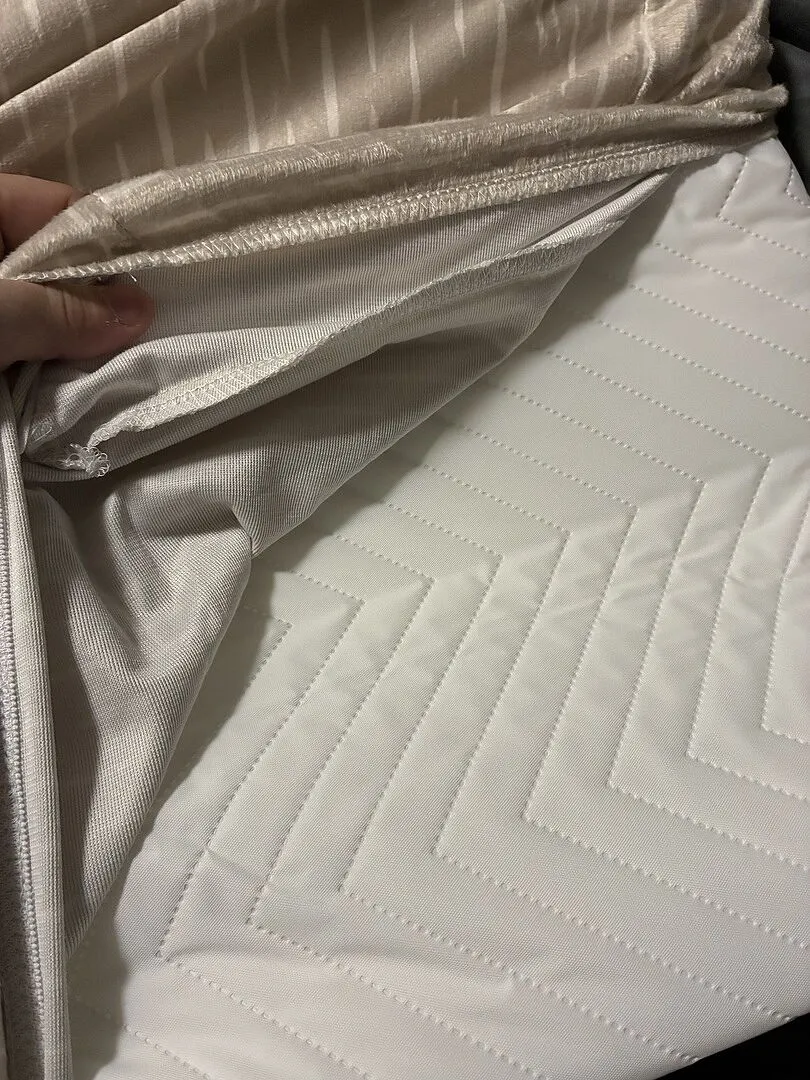 Ingenuity CozyClean Wickelauflage Taupe abwaschbar