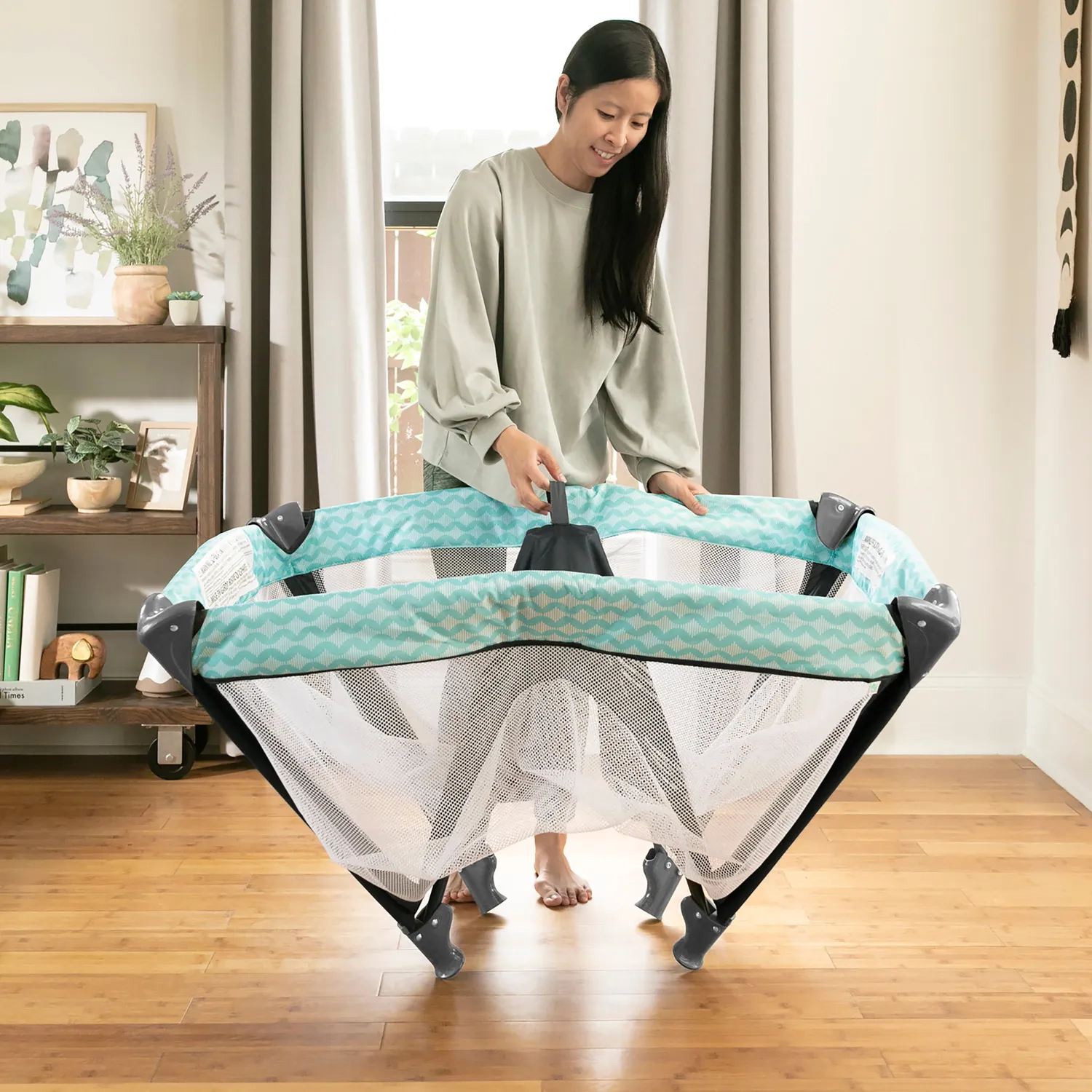 Ity by Ingenuity Rompity Rest Laufstall Goji faltbar