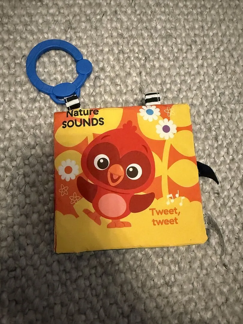 Baby Einstein Nature Sounds Stoffbuch Softbuch mit Rassel ab 0 Monate