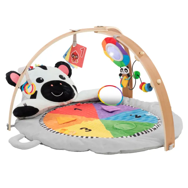 Baby Einstein Zen Activity Gym Spieldecke Holz
