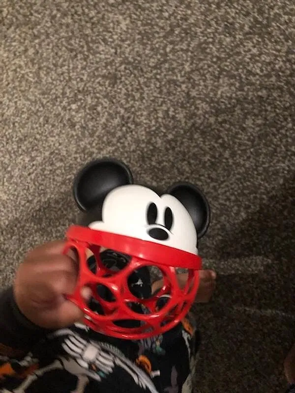 Disney Baby Mickey Oball Rassel Greifspielzeug Rot