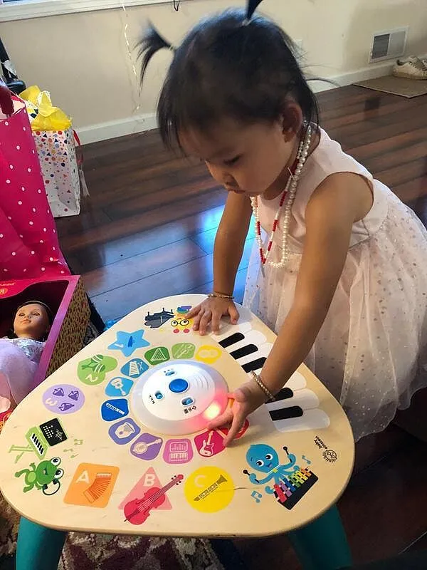 Baby Einstein Clever Composer Tune Table Spieltisch Holz