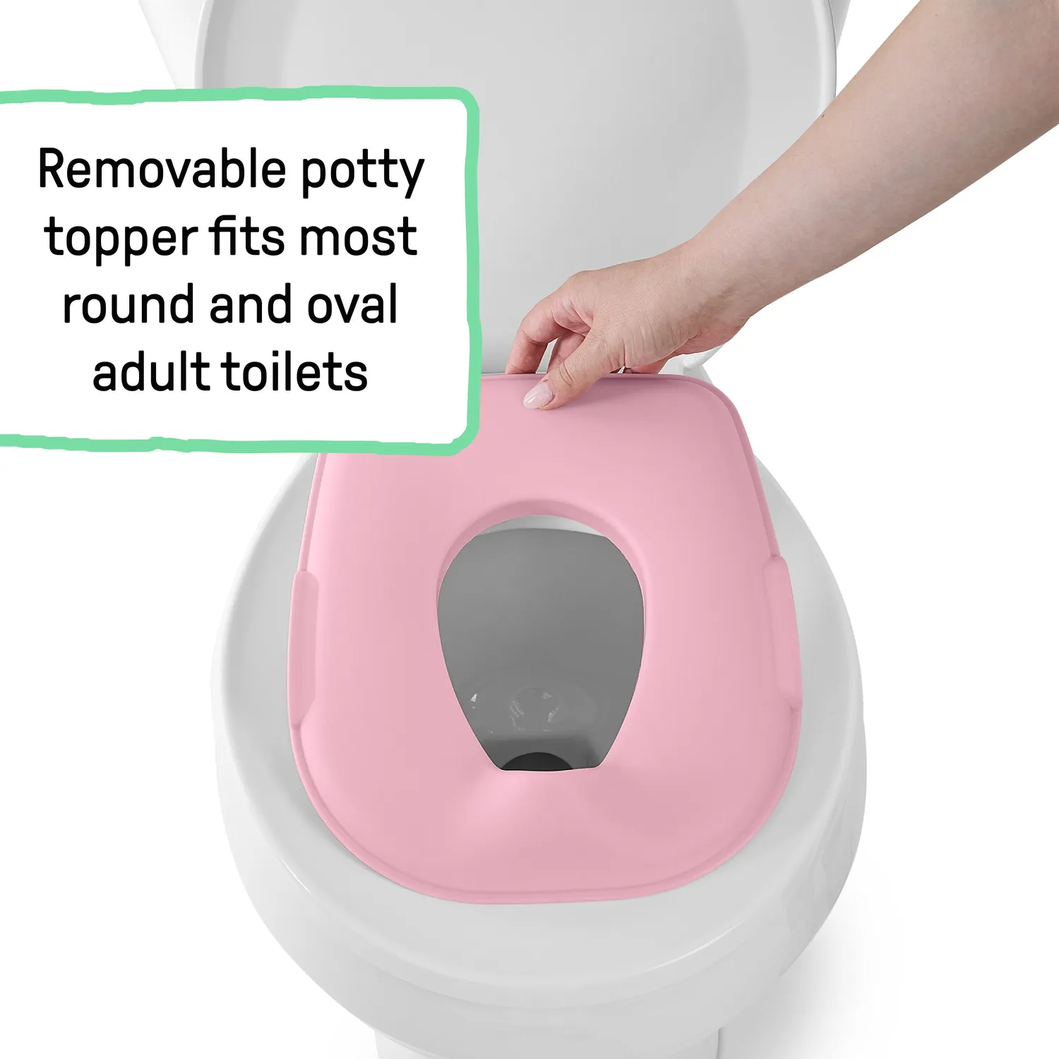 Ingenuity Prepare to Potty 3-in-1 Töpfchen Pink