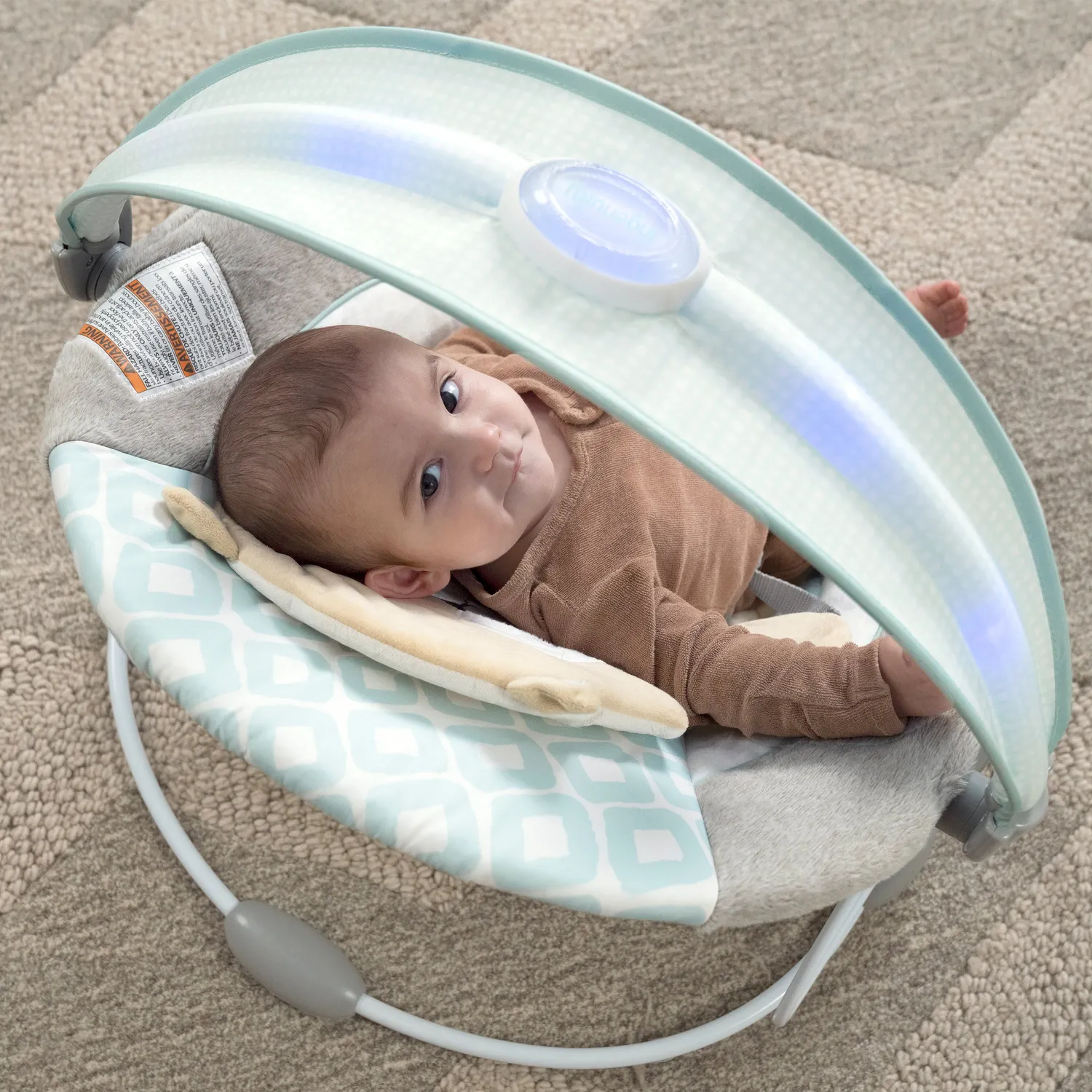Ingenuity InLighten Kitt Babywippe mit Licht und Sound