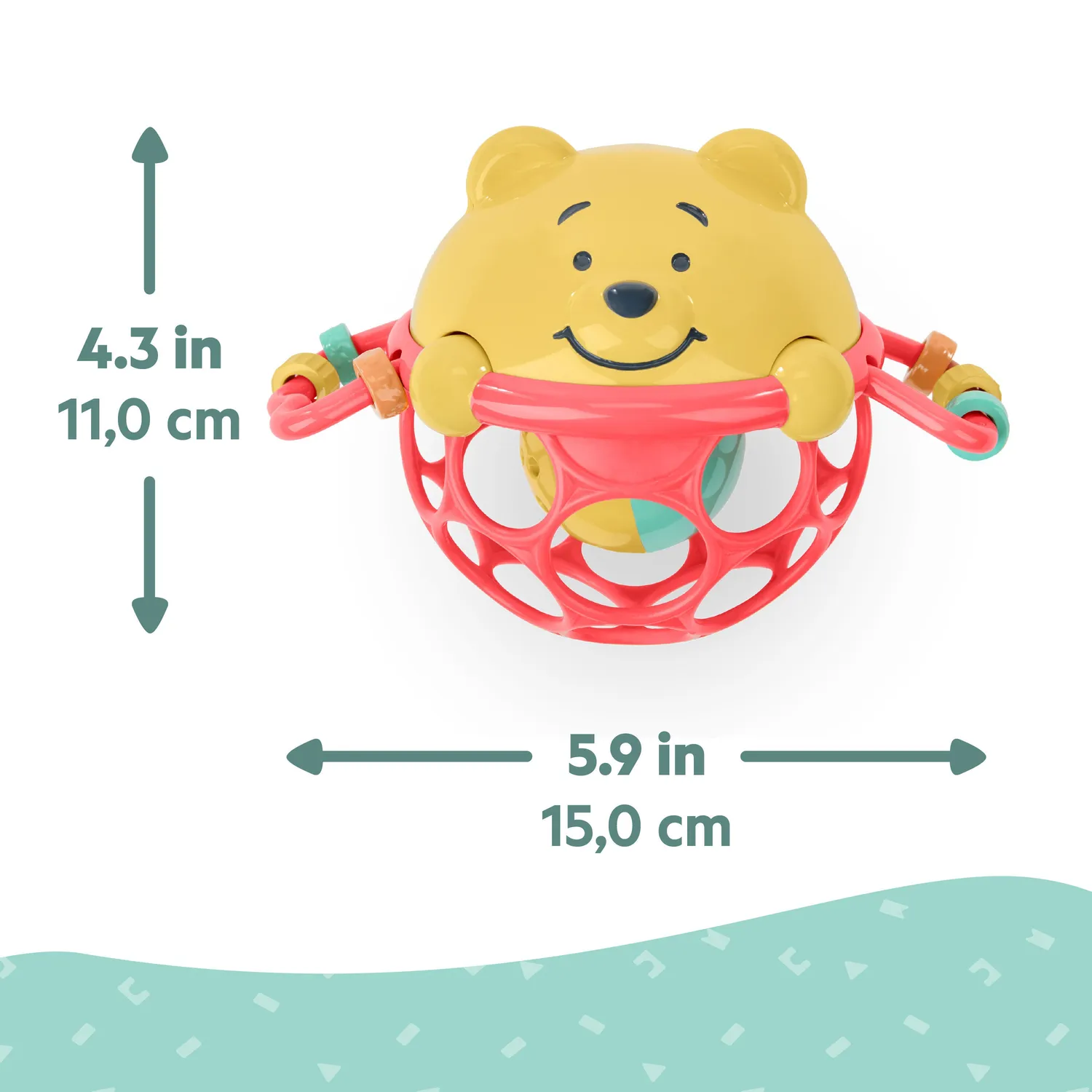 Bright Starts Disney Baby Winnie Puuh Rassel ab Geburt