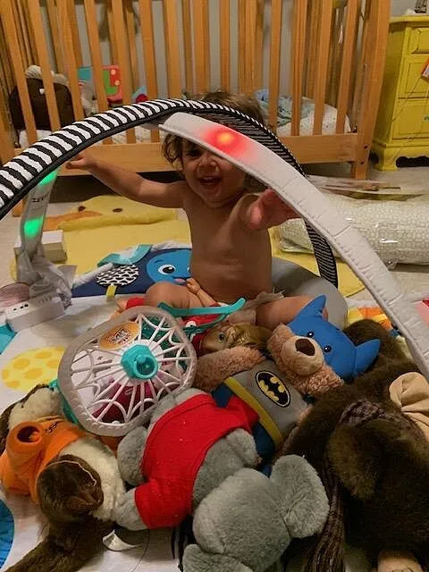 Baby Einstein Sensory Play Space Spieldecke mit Spielbogen