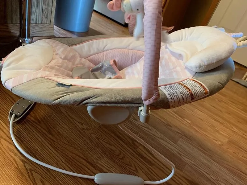 Ingenuity Flora Einhorn Babywippe mit Vibration+Musik