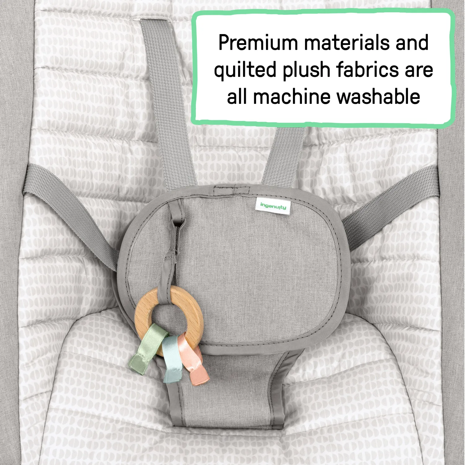 Ingenuity Keep InMotion Babywippe Soulful Skies automatisch