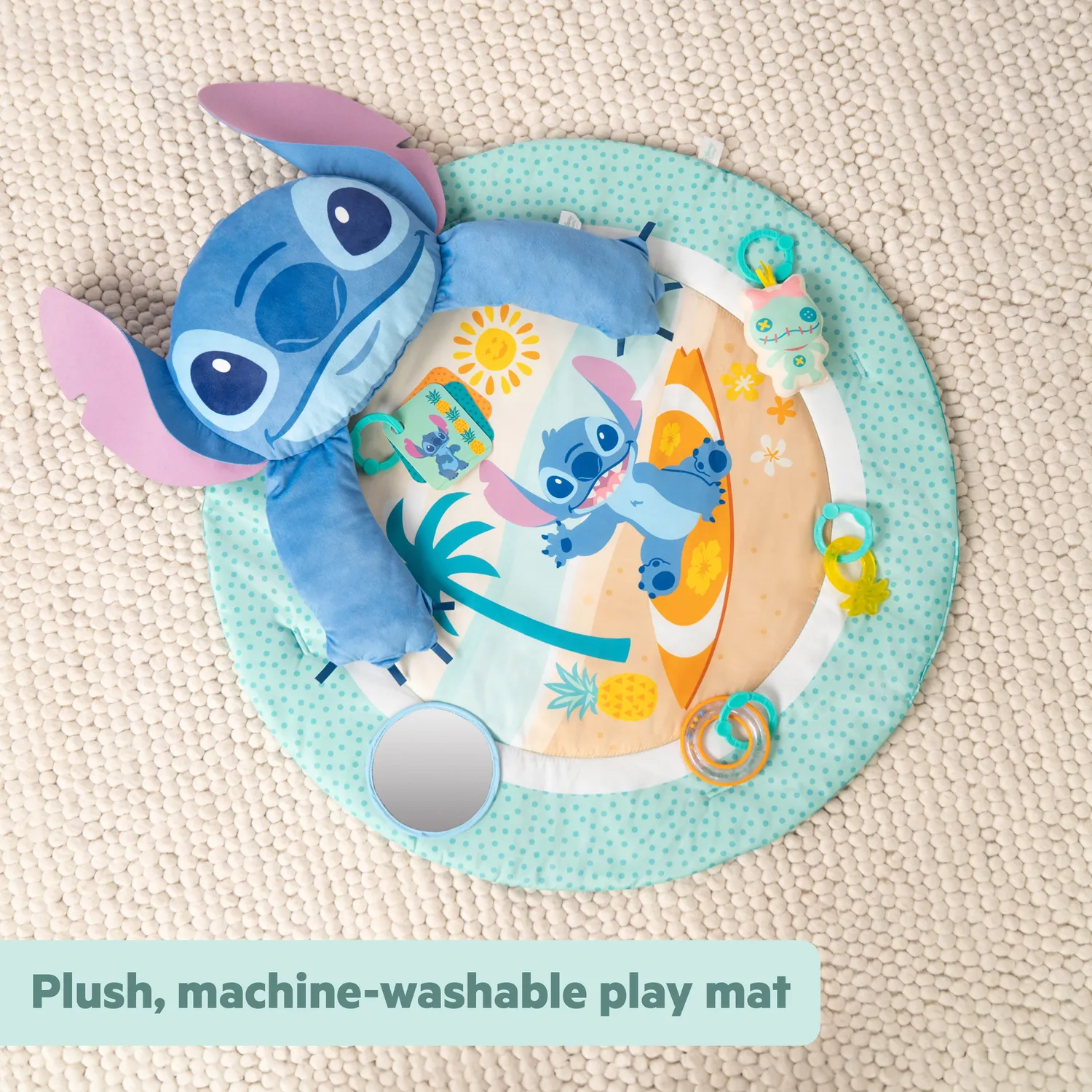 Disney Baby Stitch Party Spielbogen Paradise mit 5 Spielzeug