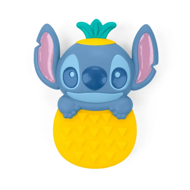 Disney Baby Stitch Tropical Beissring Rassel Ananas strukturiert
