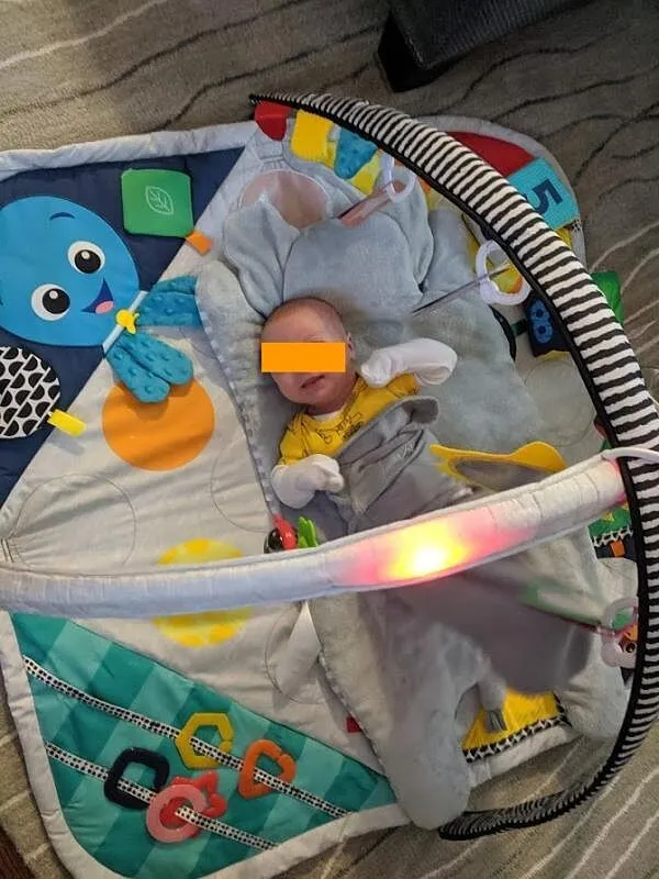 Baby Einstein Sensory Play Space Spieldecke mit Spielbogen
