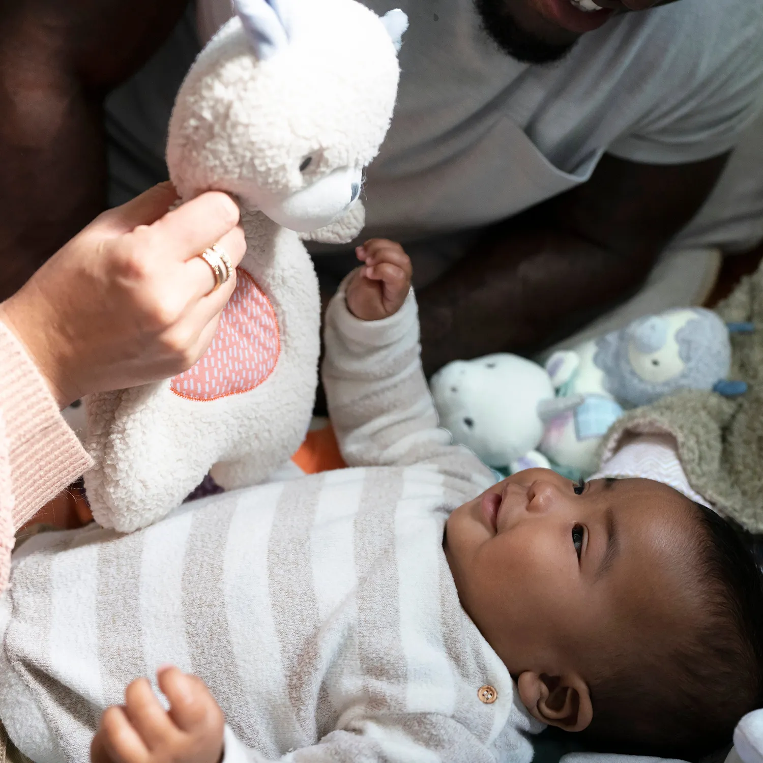 Ingenuity Nate Teddy Schnuffeltuch mit Gewicht neutral