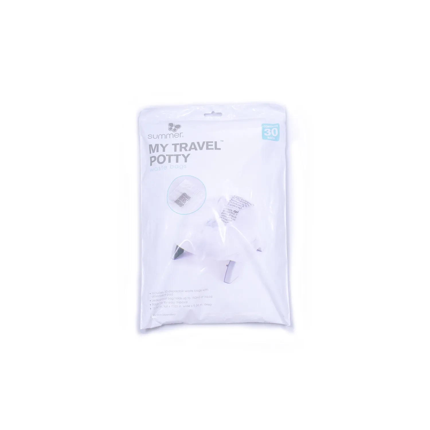 Summer My Travel Potty Nachfüllbeutel 30er-Pack mit Saugpad