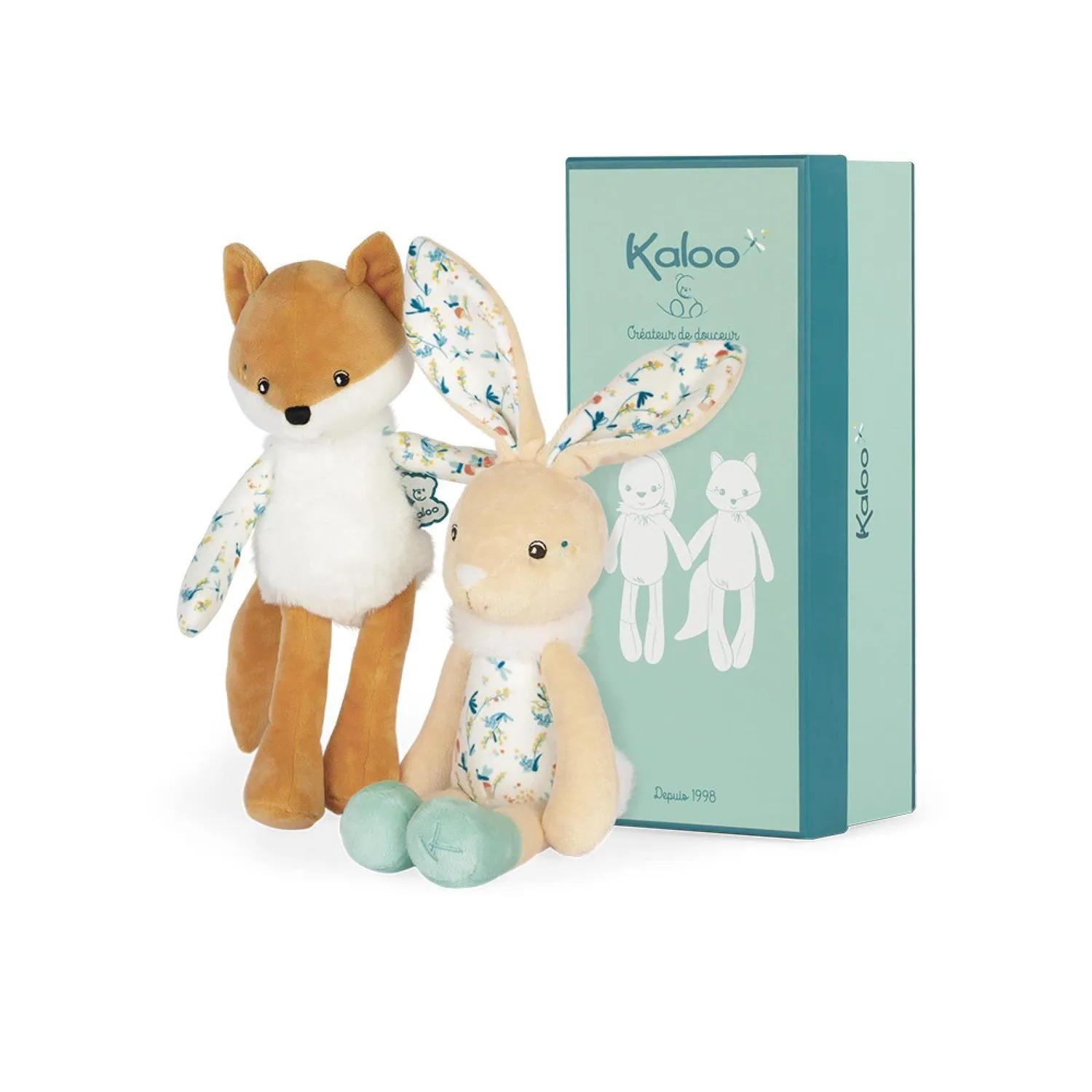 Kaloo Fripons Leonard Fuchs Kuschelpuppe 25 cm waschbar
