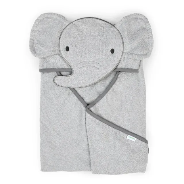 Ingenuity Clean & Cuddly Kapuzenhandtuch Elefant Grazer 76x76