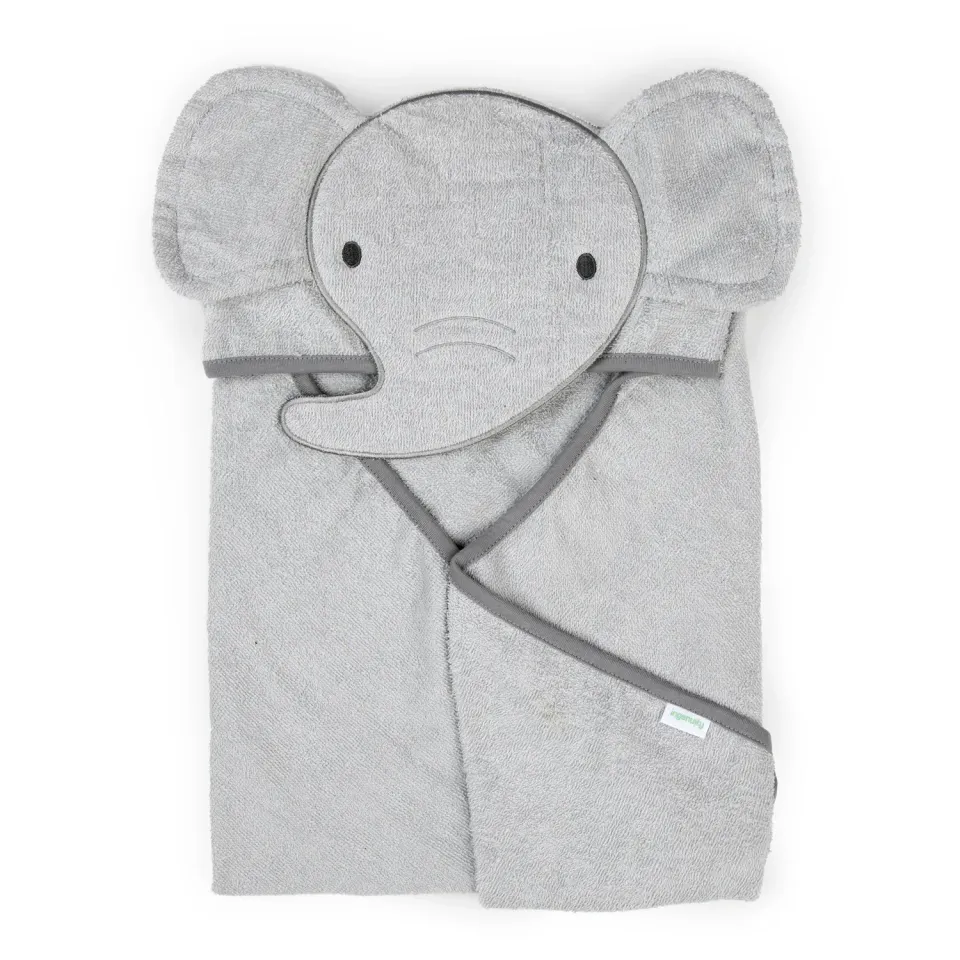 Ingenuity Clean & Cuddly Kapuzenhandtuch Elefant Grazer 76x76