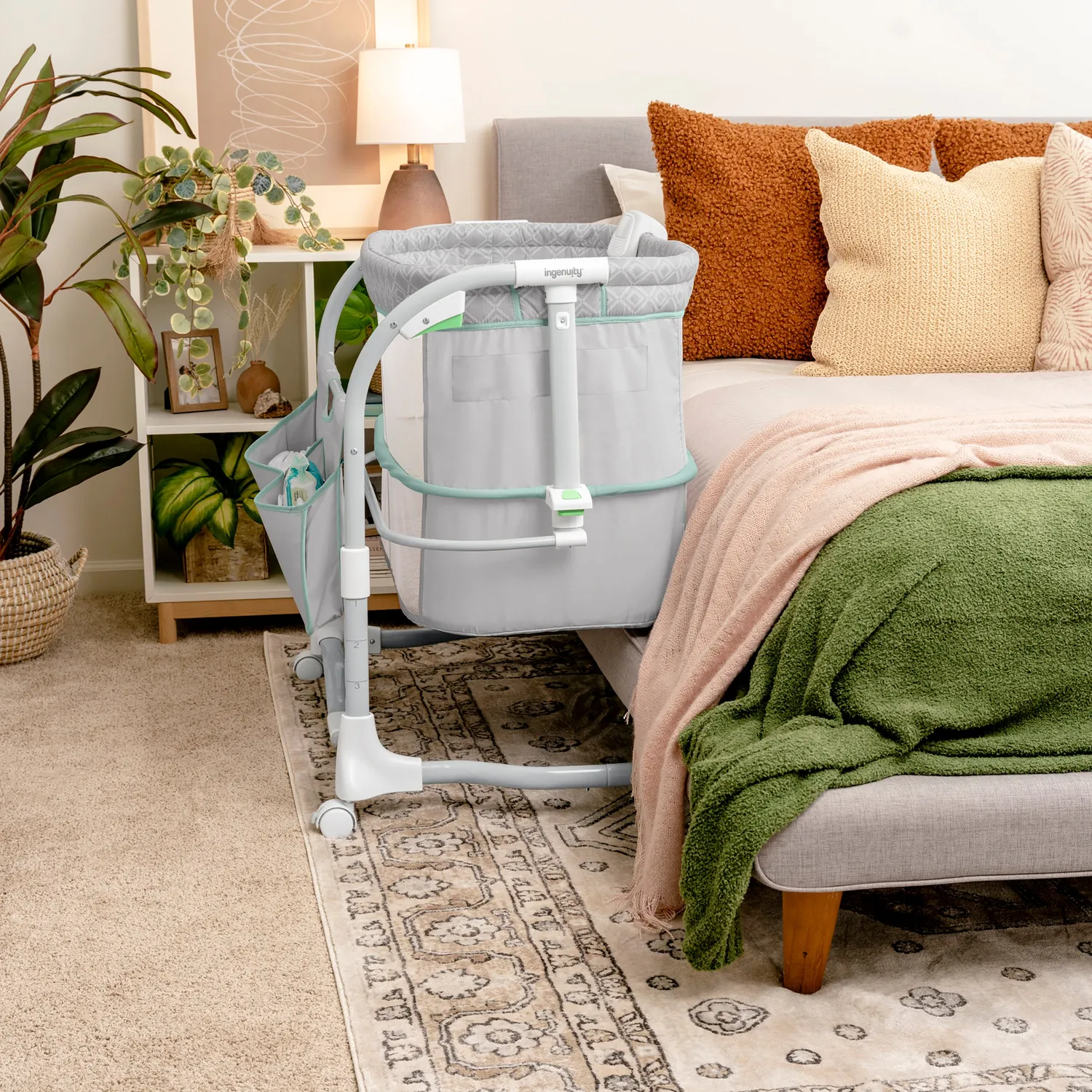 Ingenuity Dream & Grow Beistellbett Tesse höhenverstellbar