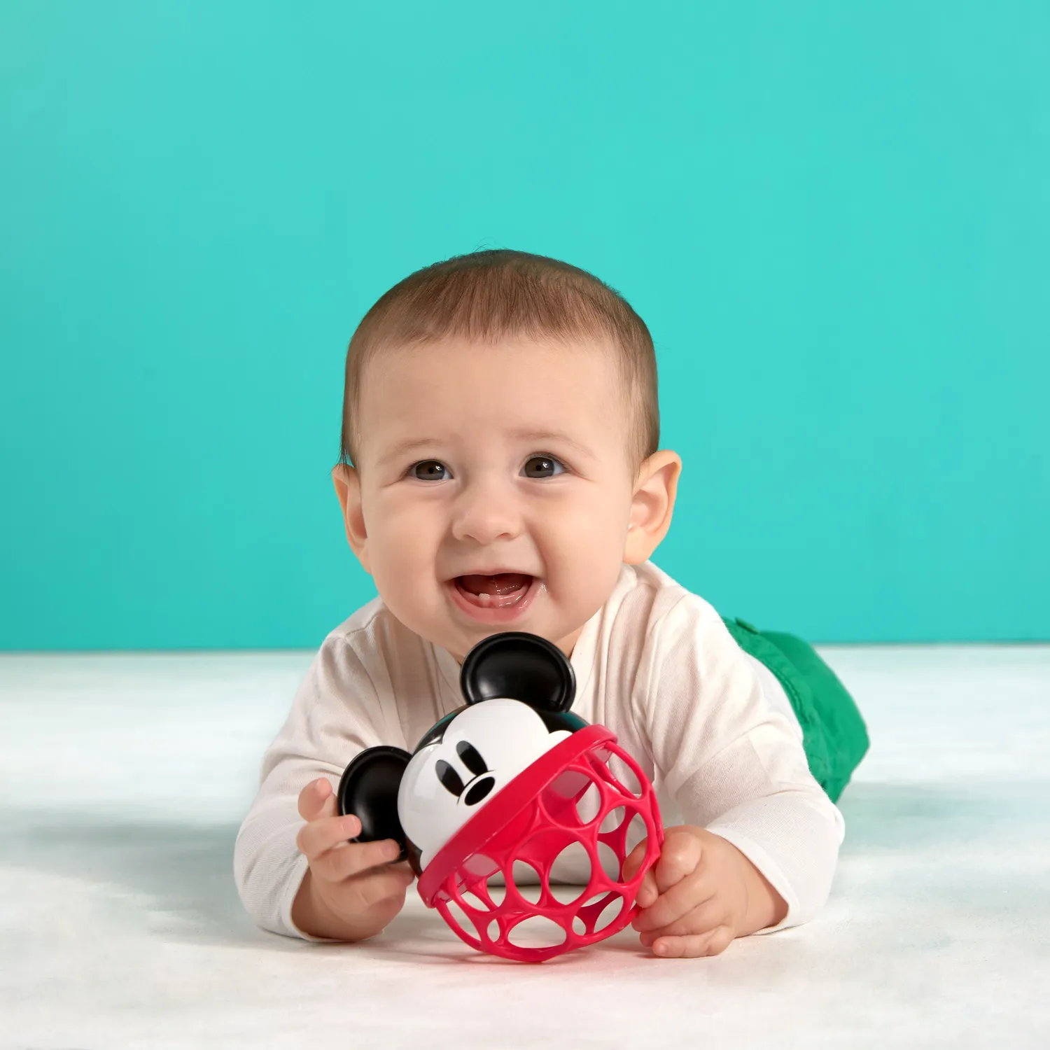 Disney Baby Mickey Oball Rassel Greifspielzeug Rot