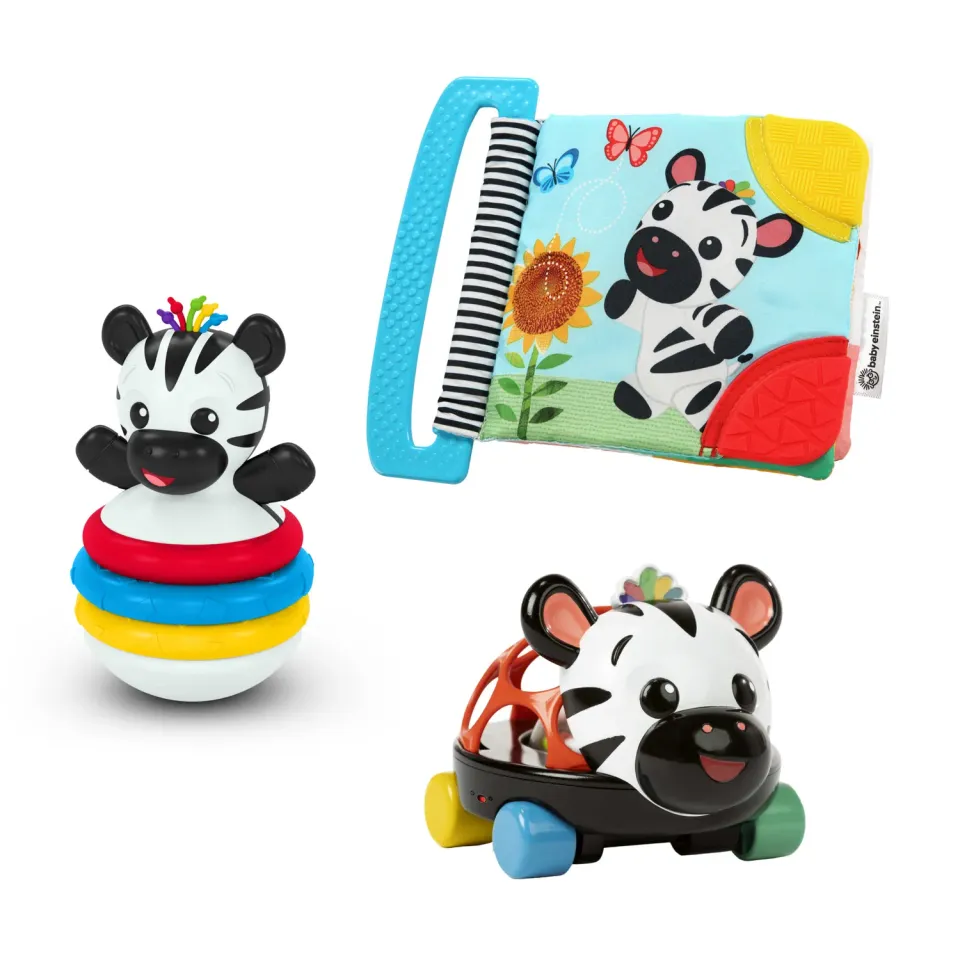 Baby Einstein Zen the Zebra Geschenkset 3-teilig ab 3 Monate