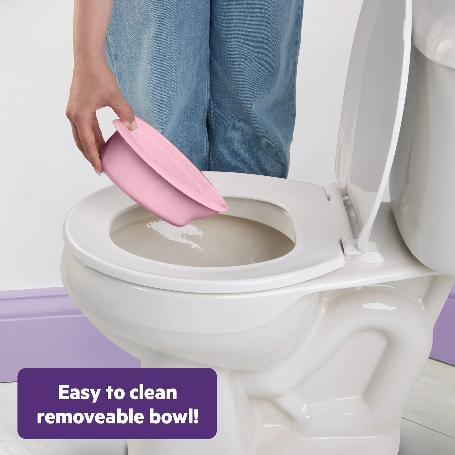 Disney Princess My Size Potty 2-in-1 Töpfchen Rosa mit Sound