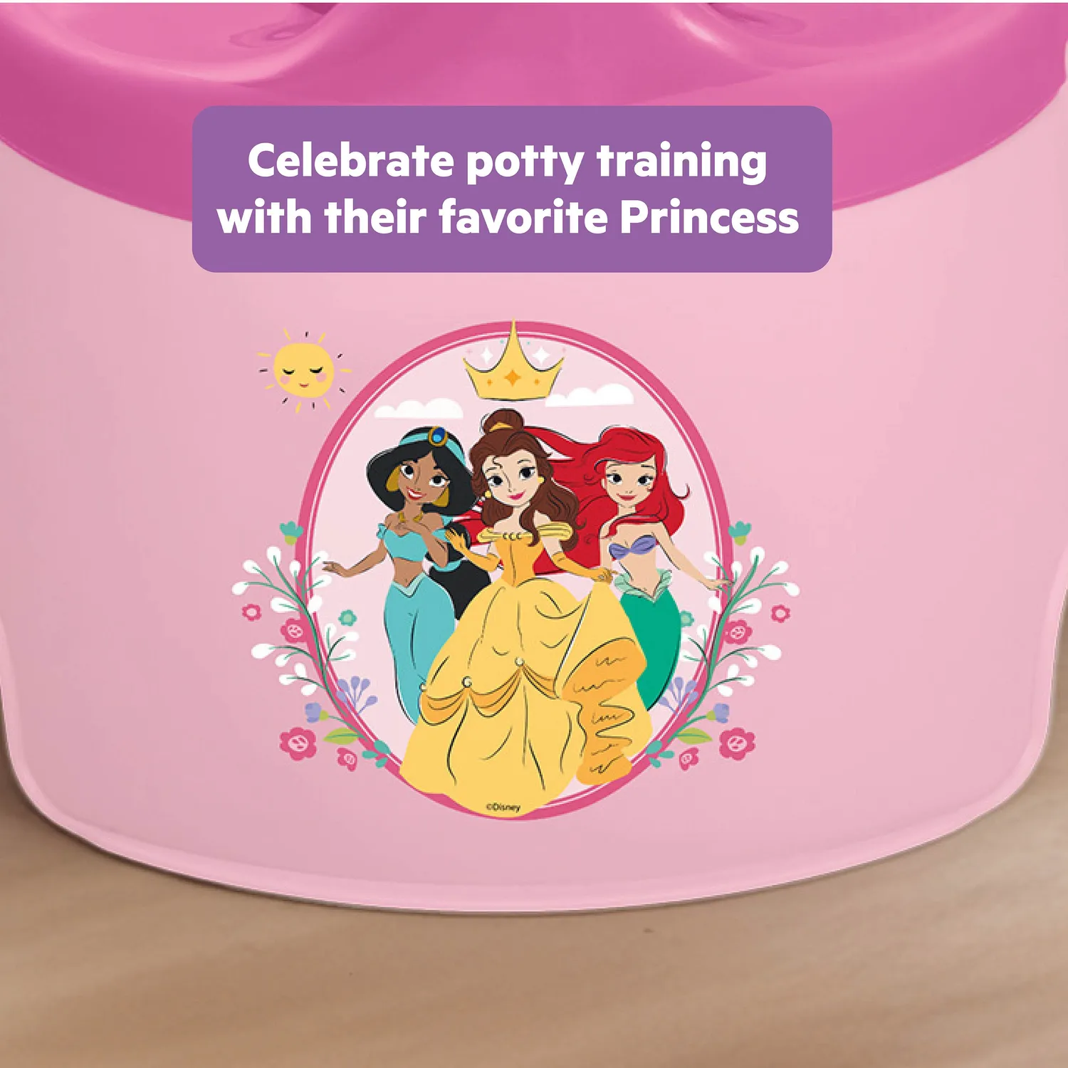 Bright Starts Disney Princess Full Comfort Töpfchen Rosa