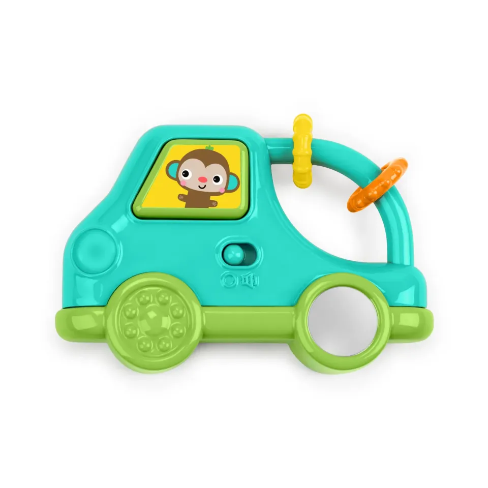 Bright Starts Safari Driver Musikspielzeug Auto ab 3 Monaten