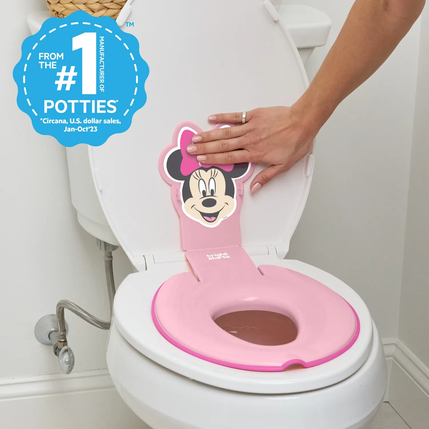 Disney Baby Minnie Mouse Flip & Sit Toilettensitz klappbar