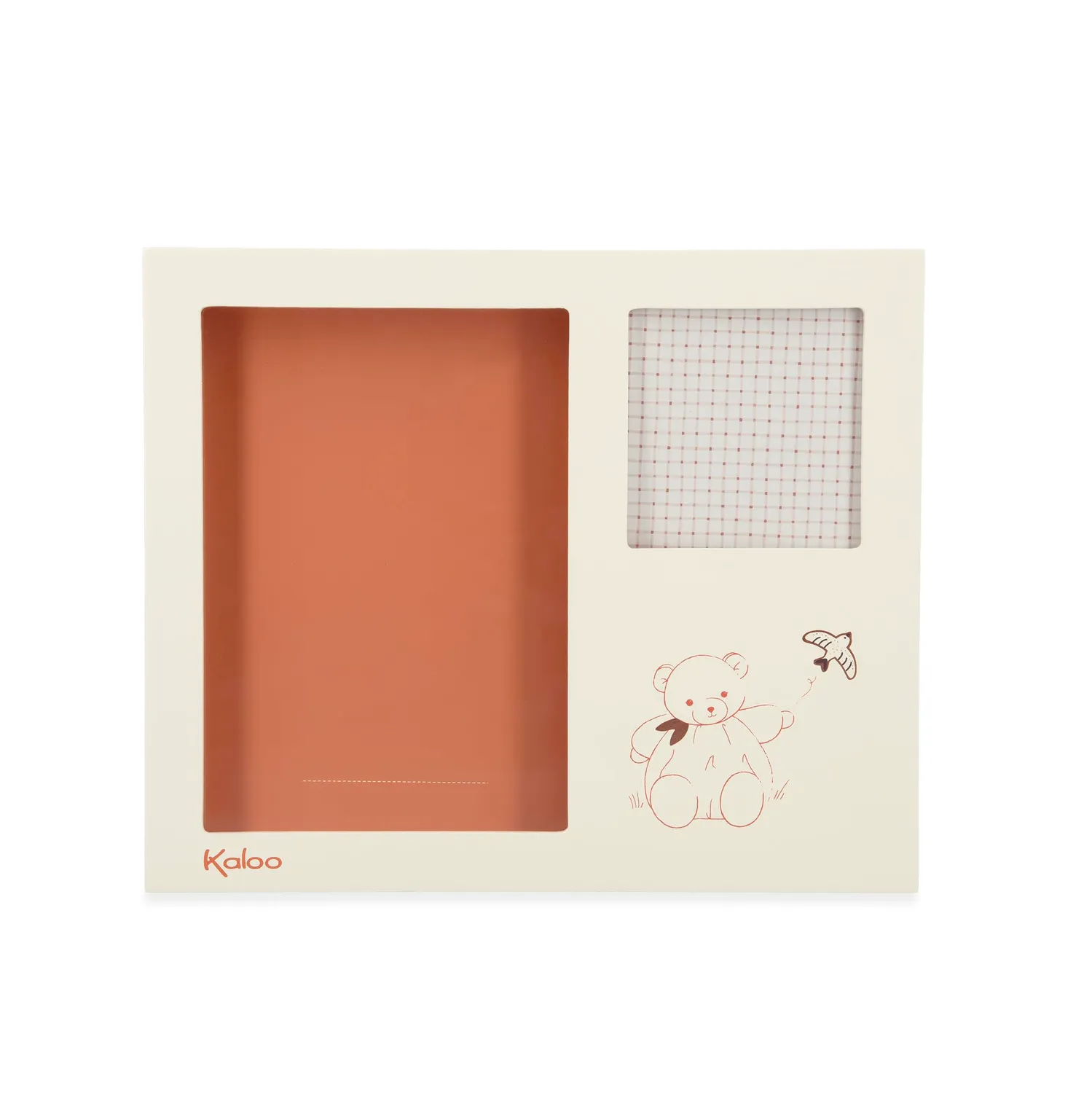 Kaloo Home K970400 Bilderrahmen Abdruck-Set Beige aus Holz
