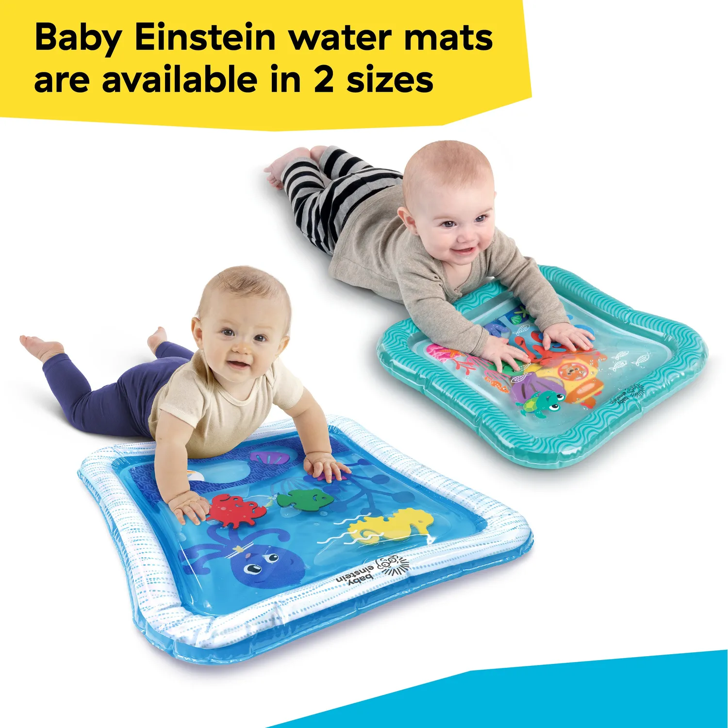 Baby Einstein Ocean Explorers Wassermatte 40x40 cm mit 3 Tieren