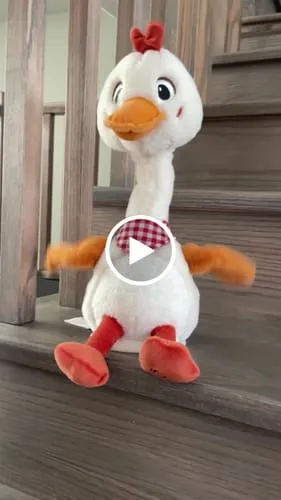 TUMAMA Tanzende Ente singend sprechend 33cm