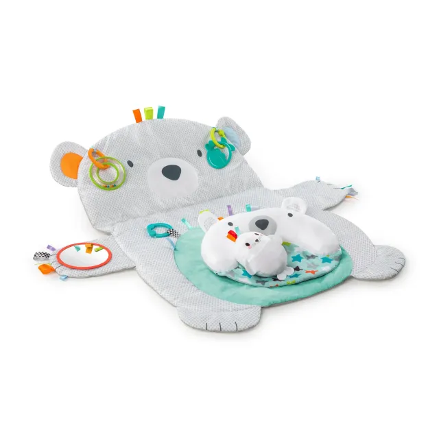 Bright Starts Tummy Time Prop & Play Spielmatte Eisbär